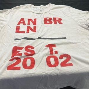 Anberlin 2019 tour shirt men’s large